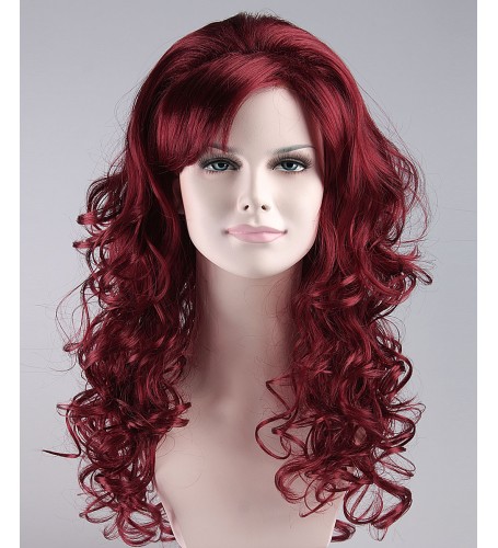 Silver Screen Sensation Red Adult Wig